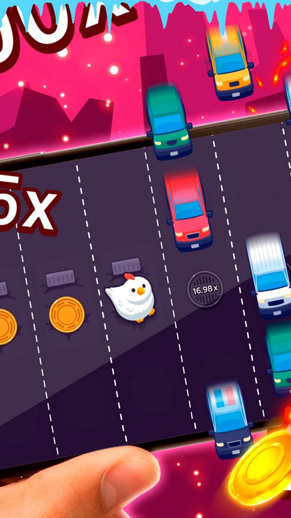Hen Road - Online Casino Video Game - Free Betting & Cash