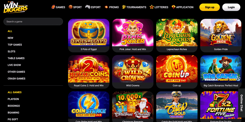 What Makes Win Diggers Casino Site Unique?